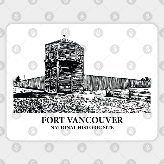 Fort Vancouver National Historic Site Sticker by Lakeric